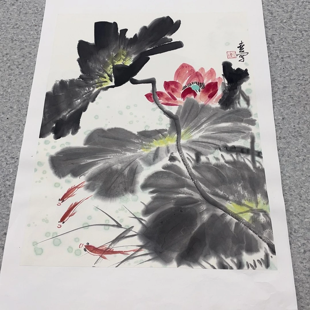 国画1.4平尺国画作品