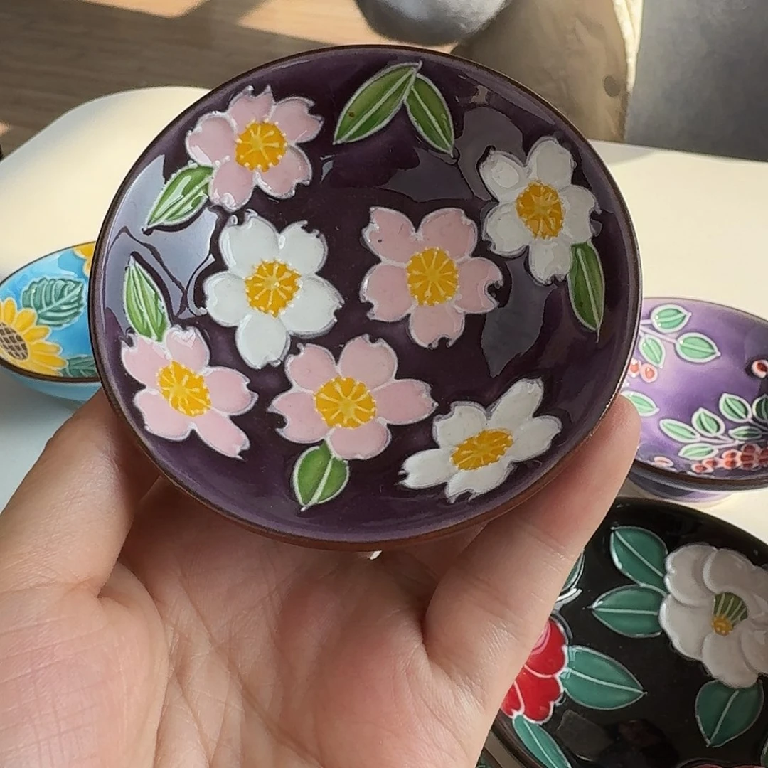 瓷清水烧交趾釉茶盏