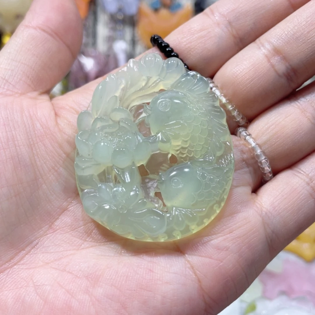 【闪购商品】未镶嵌岫玉颈饰59吊坠