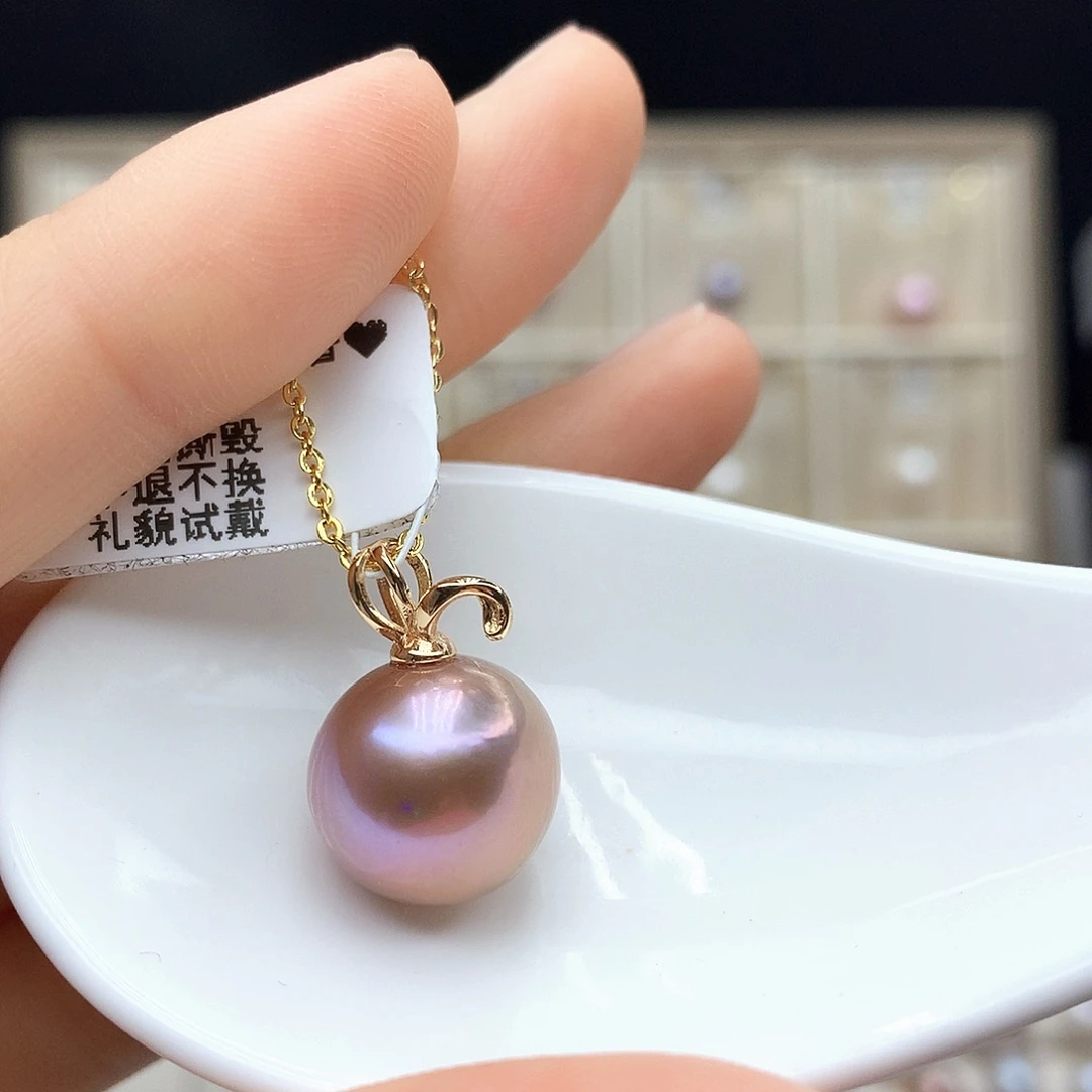 淡水珍珠合金颈饰