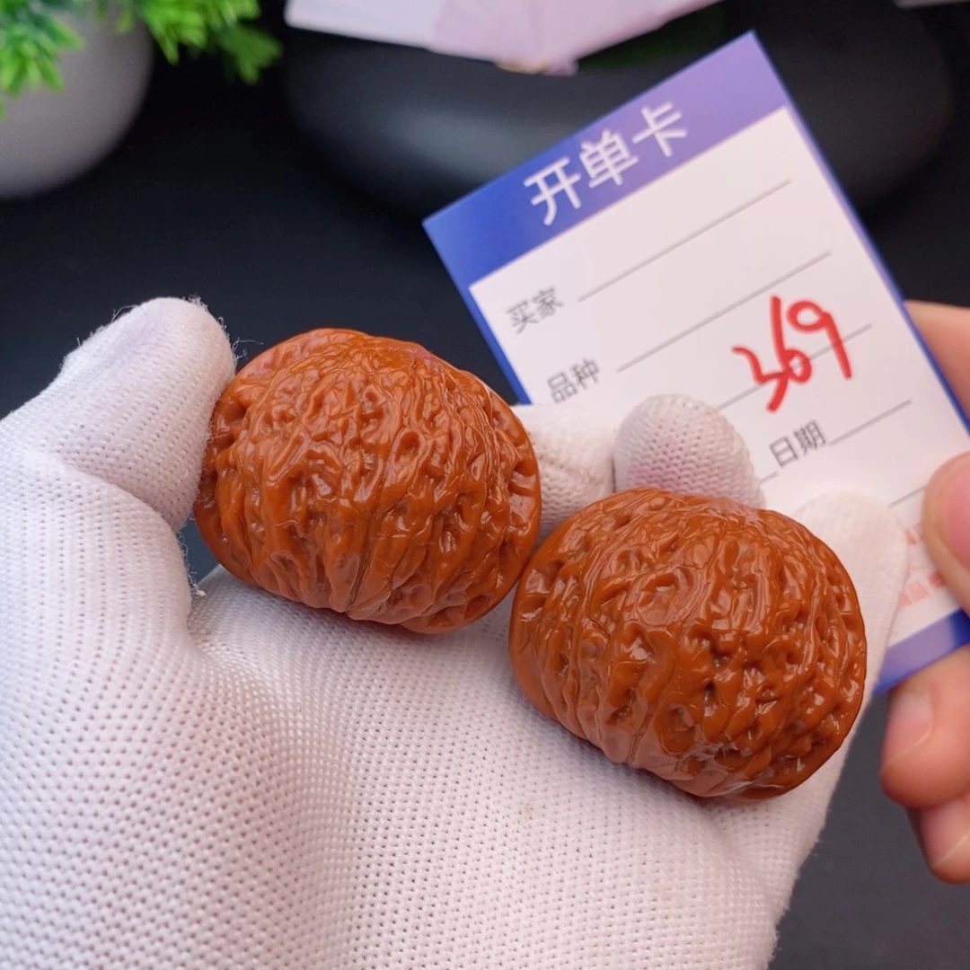 文玩核桃把件40铁锤369