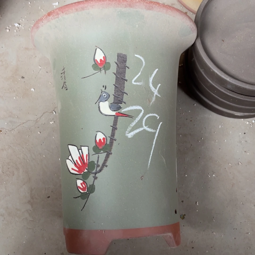 精品宜兴紫砂兰花盆