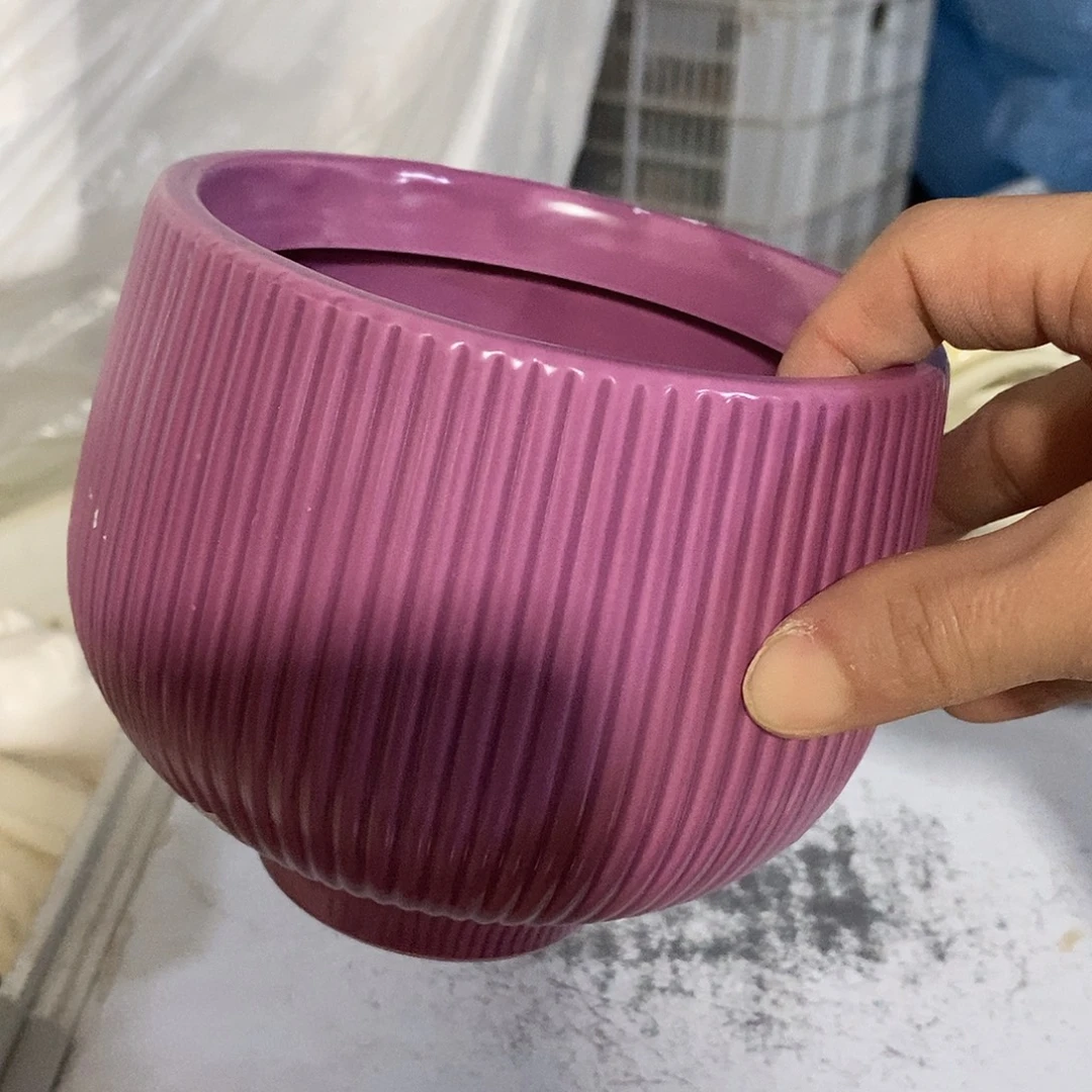 杯子陶陶盆有孔 瑕疵介意勿拍