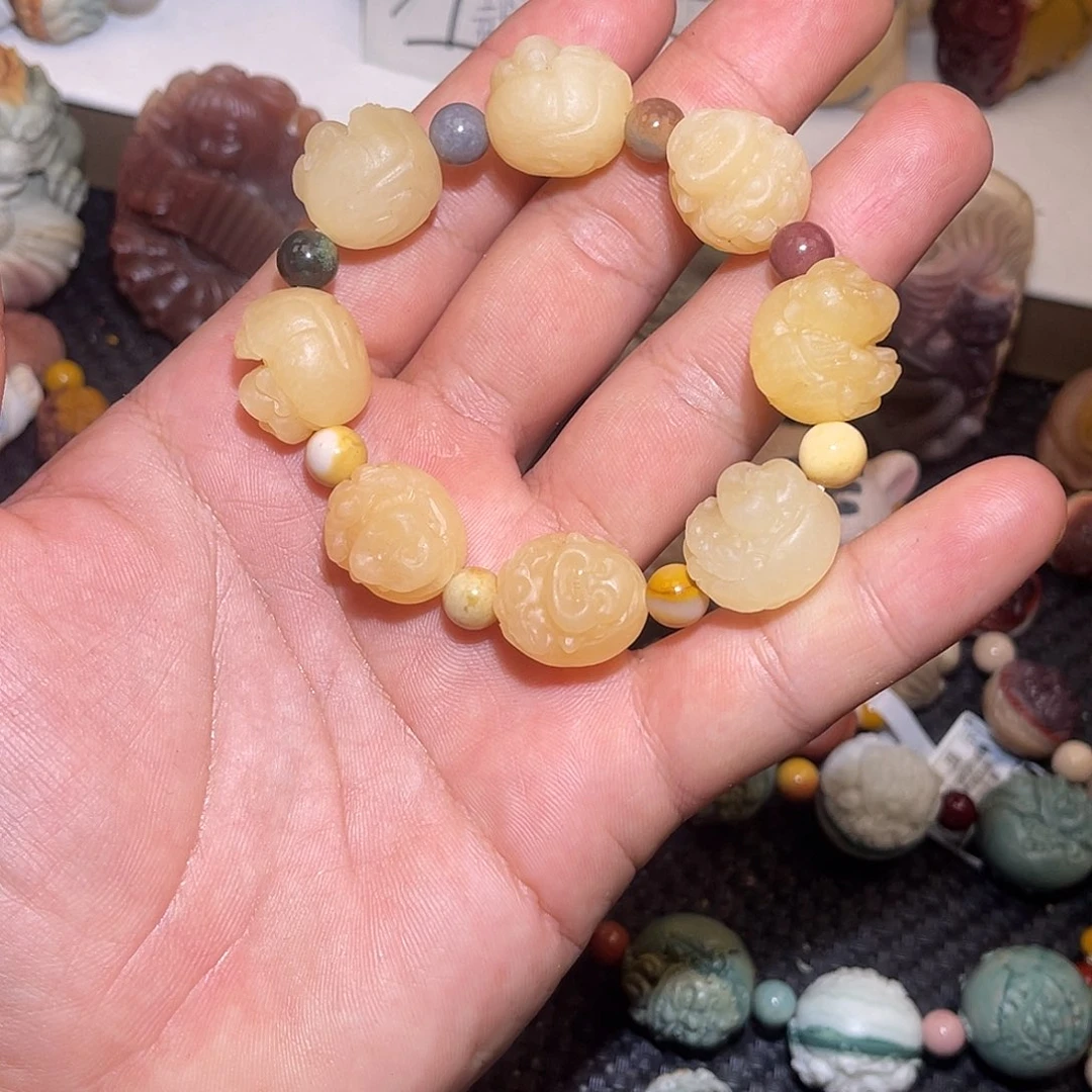 未镶嵌手串石英质玉