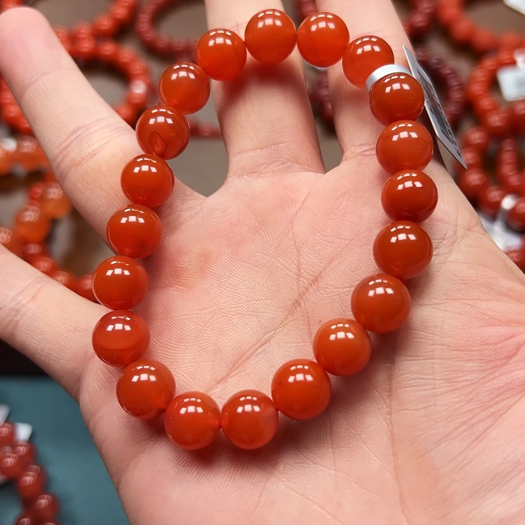 南红玛瑙未镶嵌手串