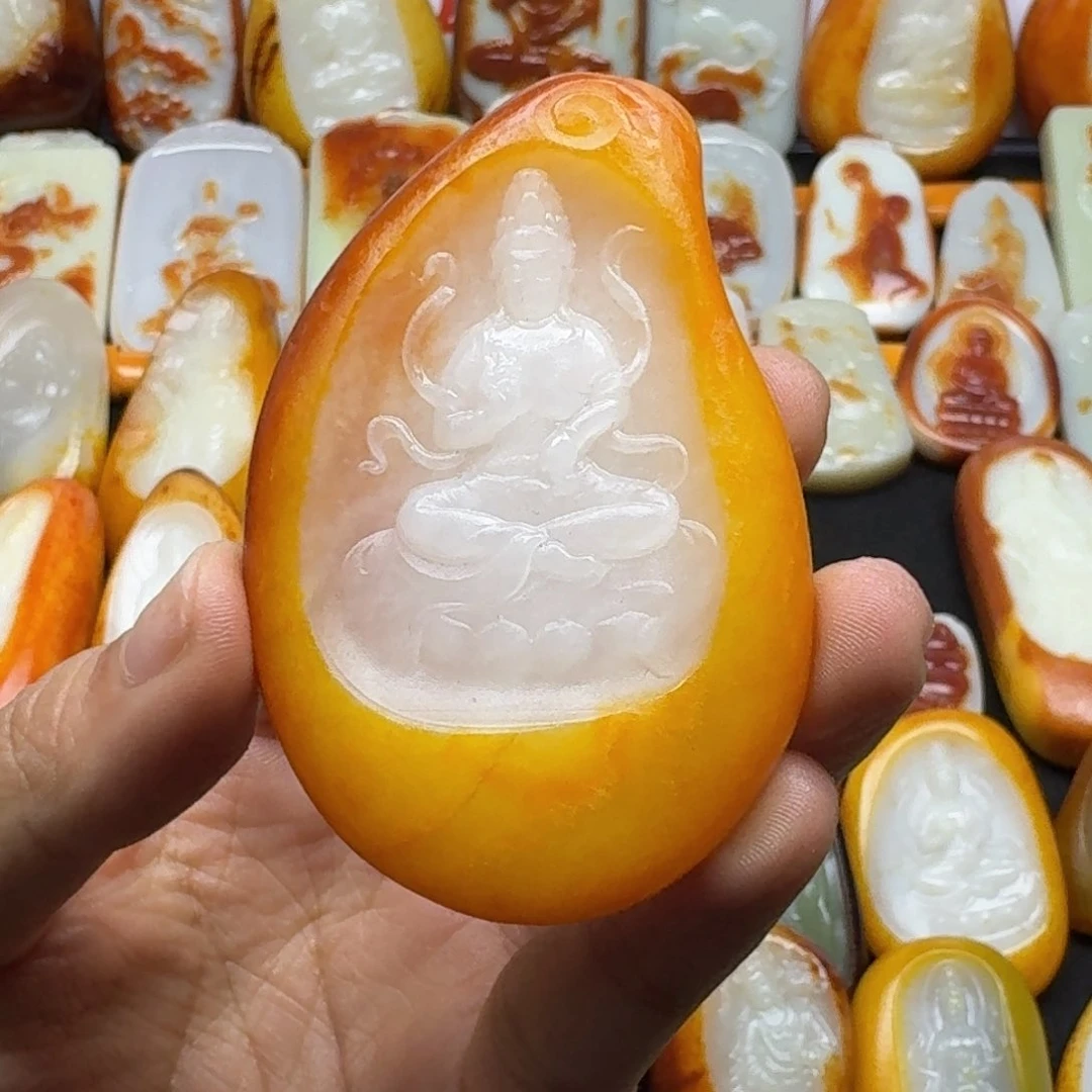 和田玉颈饰未镶嵌