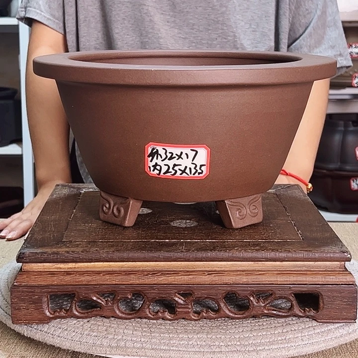 紫砂花盆紫砂花盆