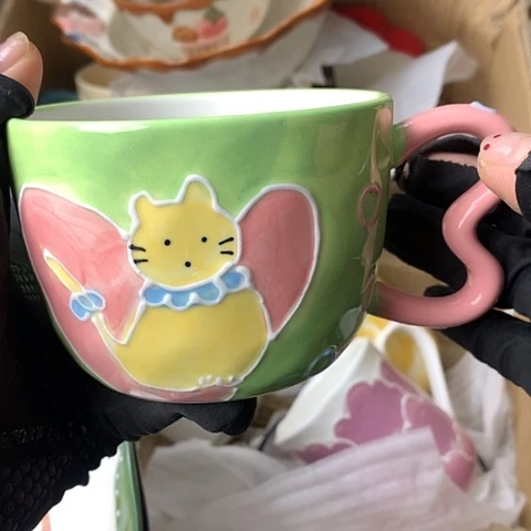 盘陶瓷制品满25拼单发货默认微瑕