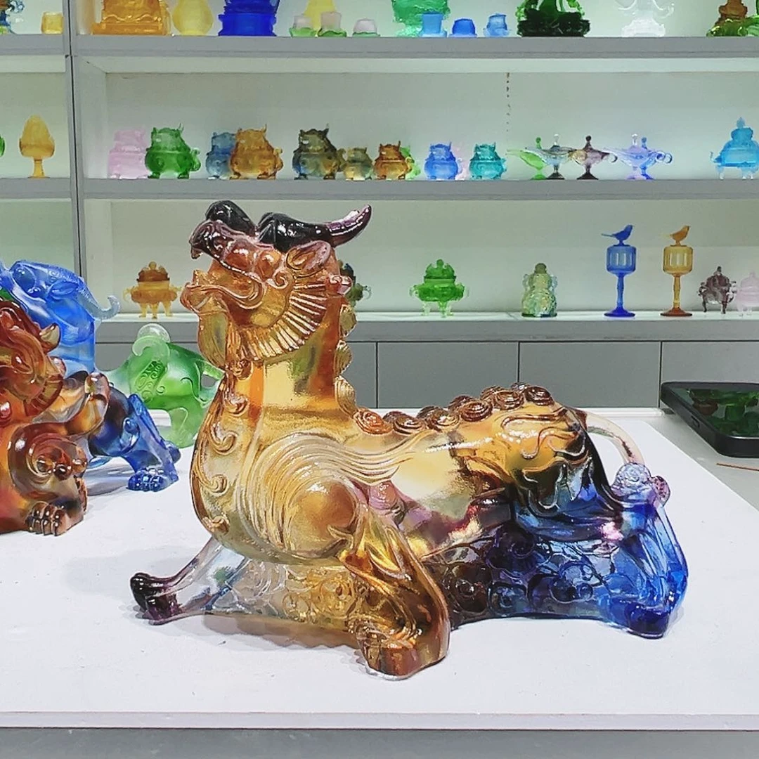 【闪购商品】手工艺品琉璃好**息貔貅