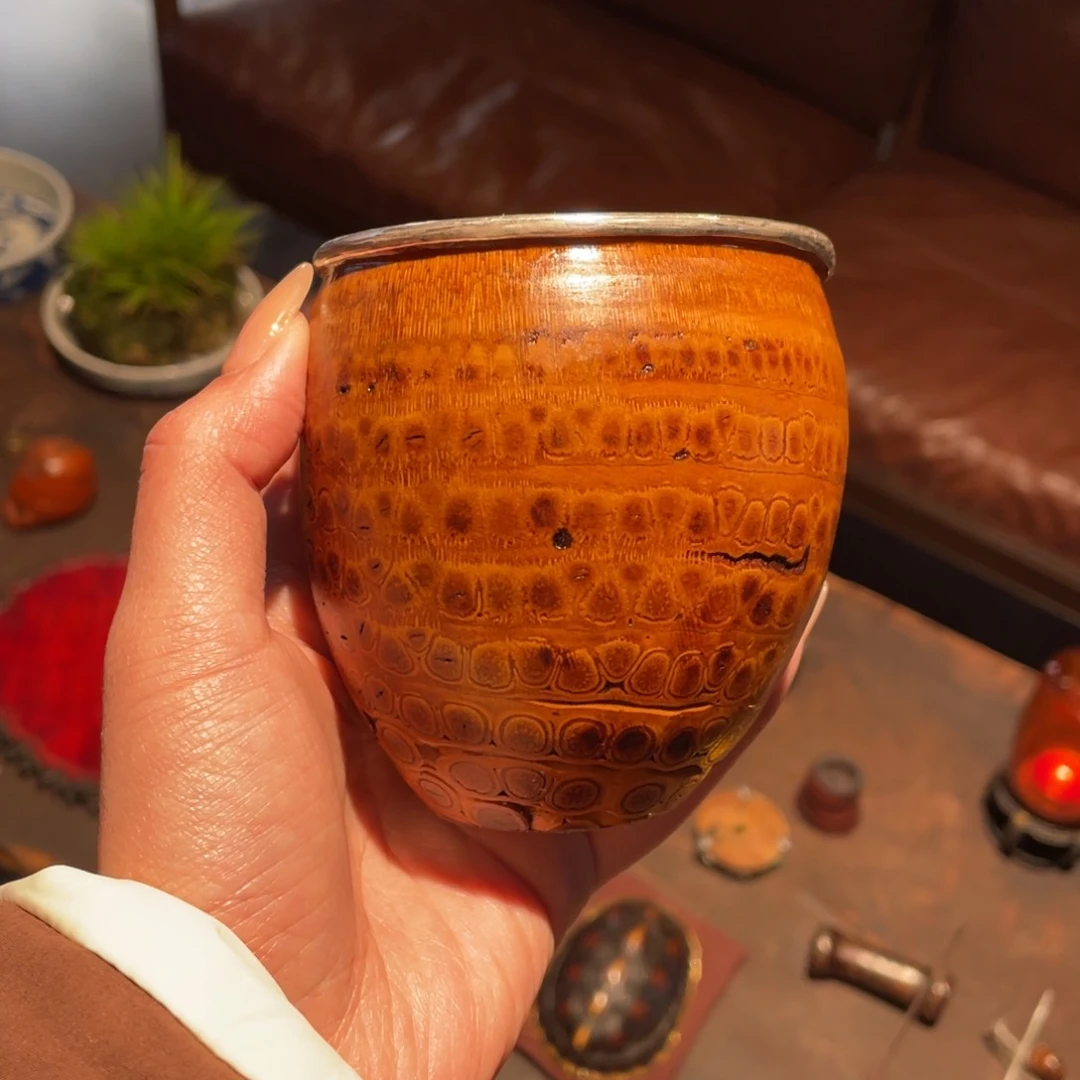 紫砂茶道七*竹根公道杯