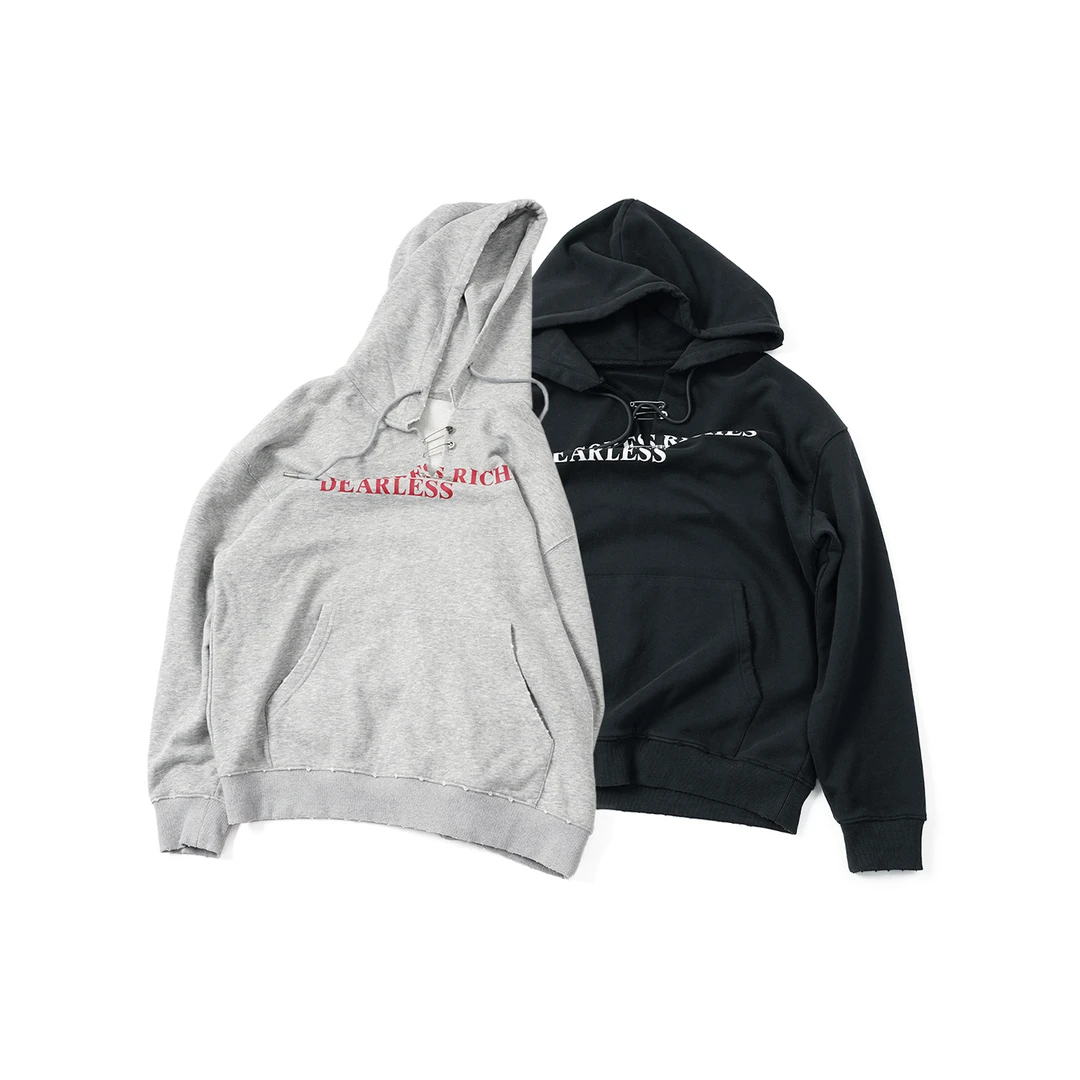 【别针卫衣】WYCL59110韩版潮流爆款舒适秋冬休闲做旧风设计感卫衣