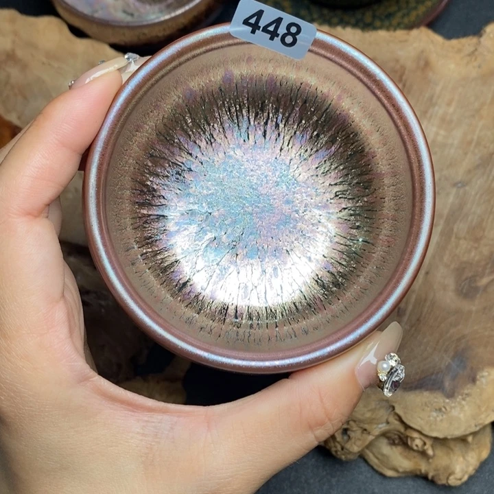 用***2茶盏建窑建盏主人杯448