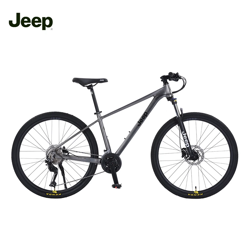 JEEP/吉普「地震波」成人减震男女通用山地自行车禧玛诺双碟刹通勤