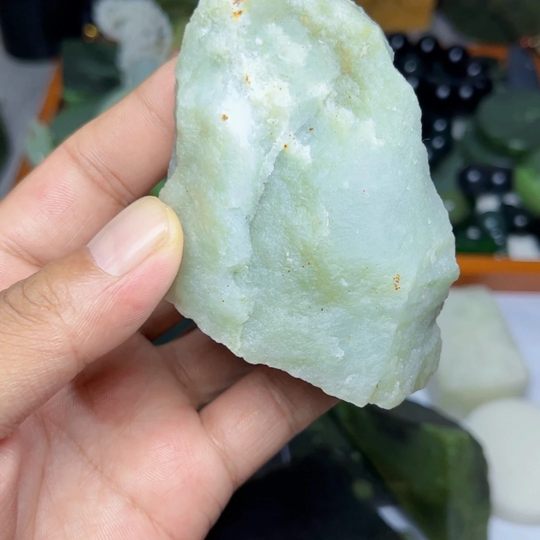 未镶嵌和田玉珠宝半成品