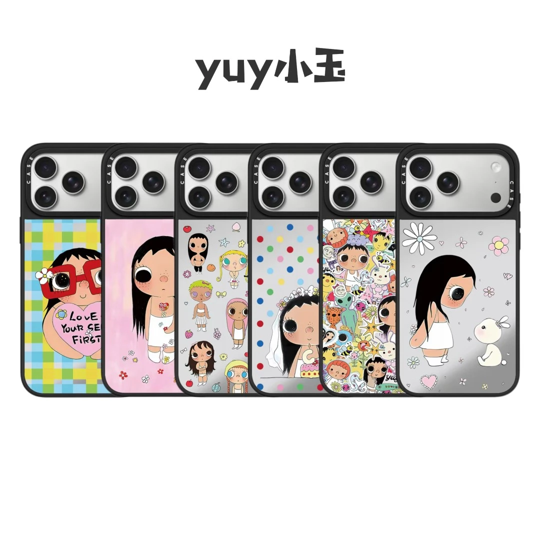 【yuy小玉】新款联名小玉手机壳 防摔个性时尚潮流适用苹果手机壳