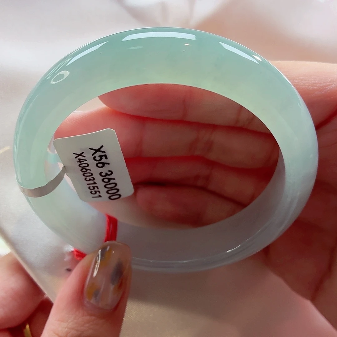 翡翠未镶嵌手镯22（45号）