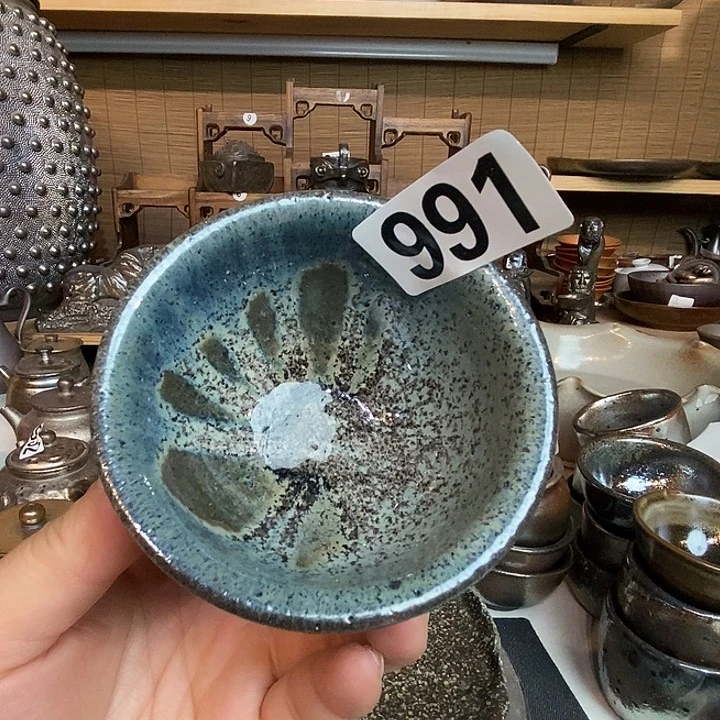 高温柴烧陶泥主人杯