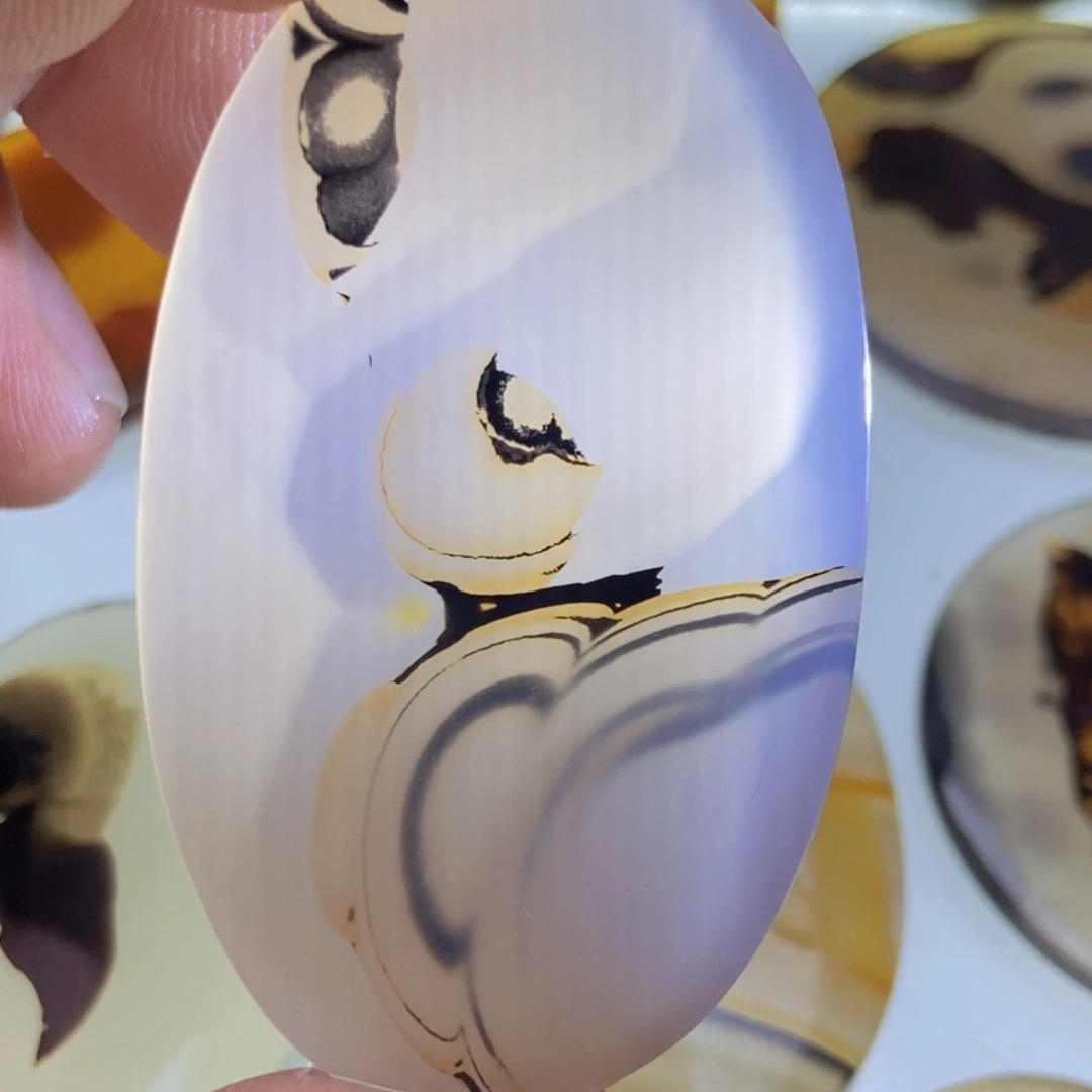 【闪购商品】未镶嵌颈饰玛瑙/玉髓风**楼