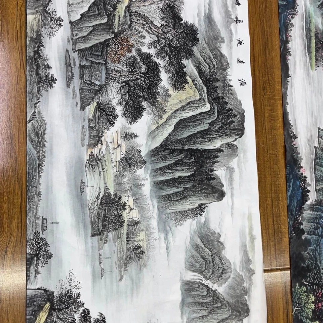 莫兆华老师小六尺画心