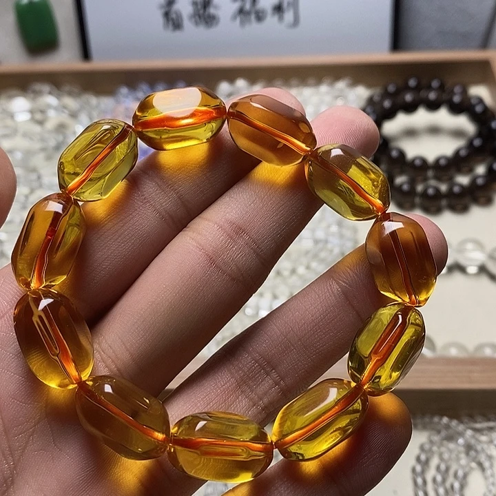 非金属卡20mm暴力黄糖果珠