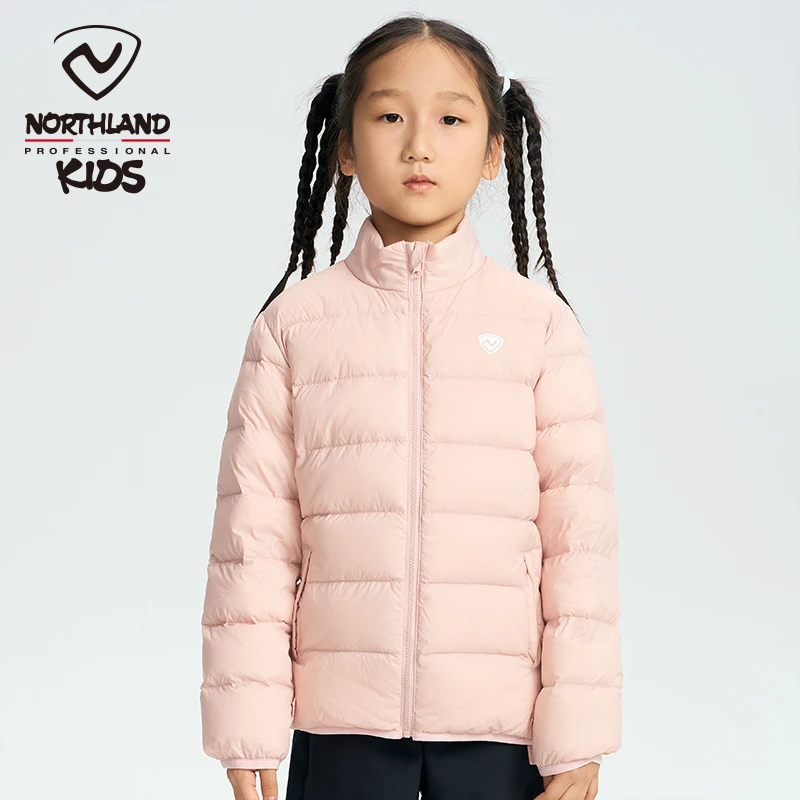 诺诗兰男女童轻薄羽绒服儿童秋冬新款鸭绒保暖羽绒外出服CT130458