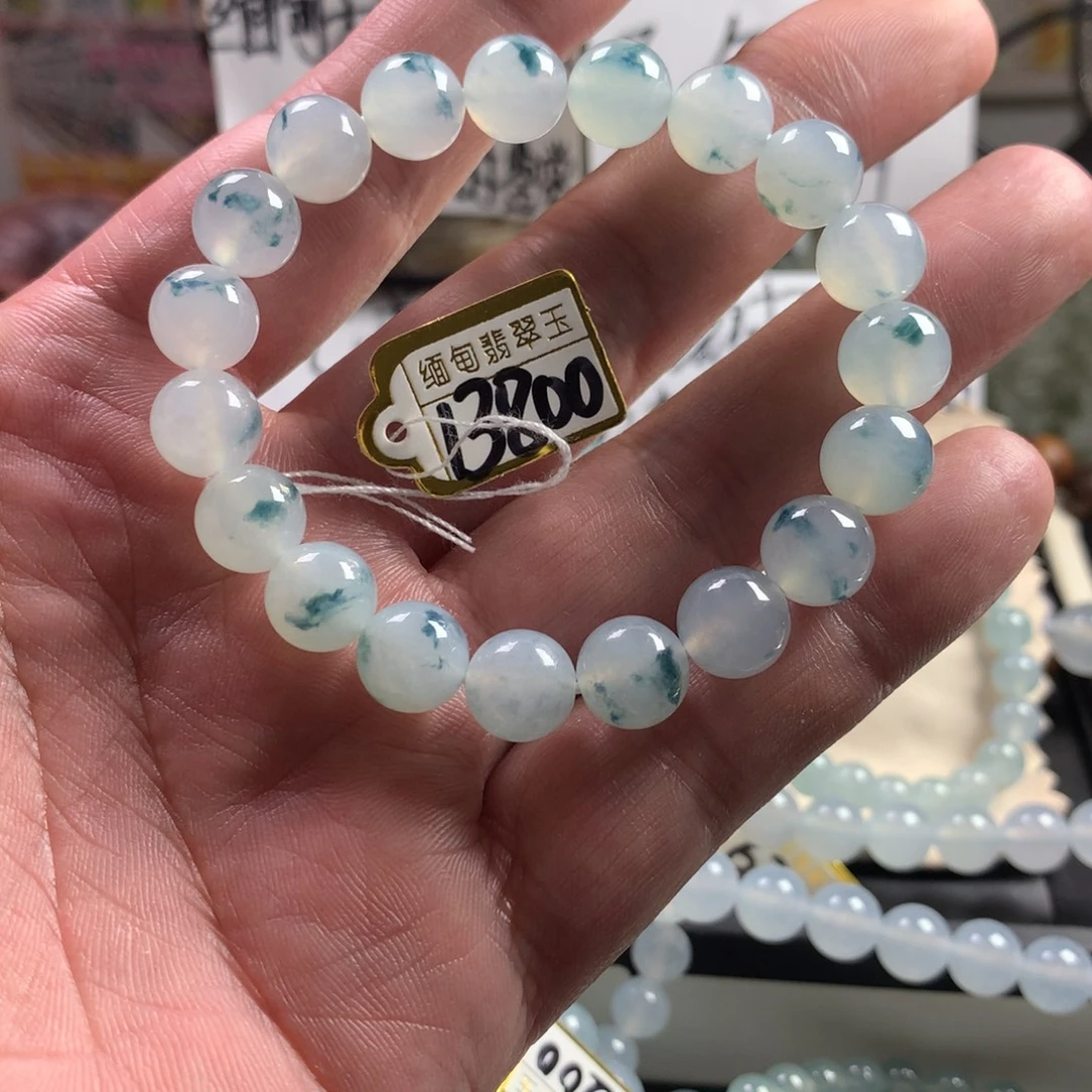 定制翡翠未镶嵌卡10 19颗