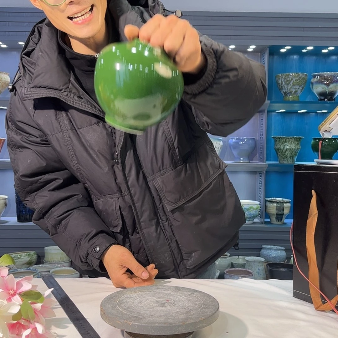 陶摆件景德镇陶瓷花瓶