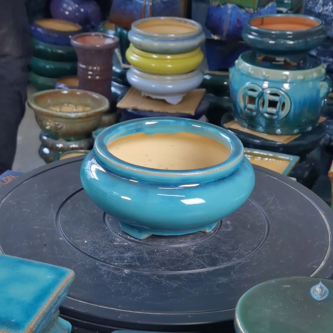 内口14深8石湾花盆默认微瑕