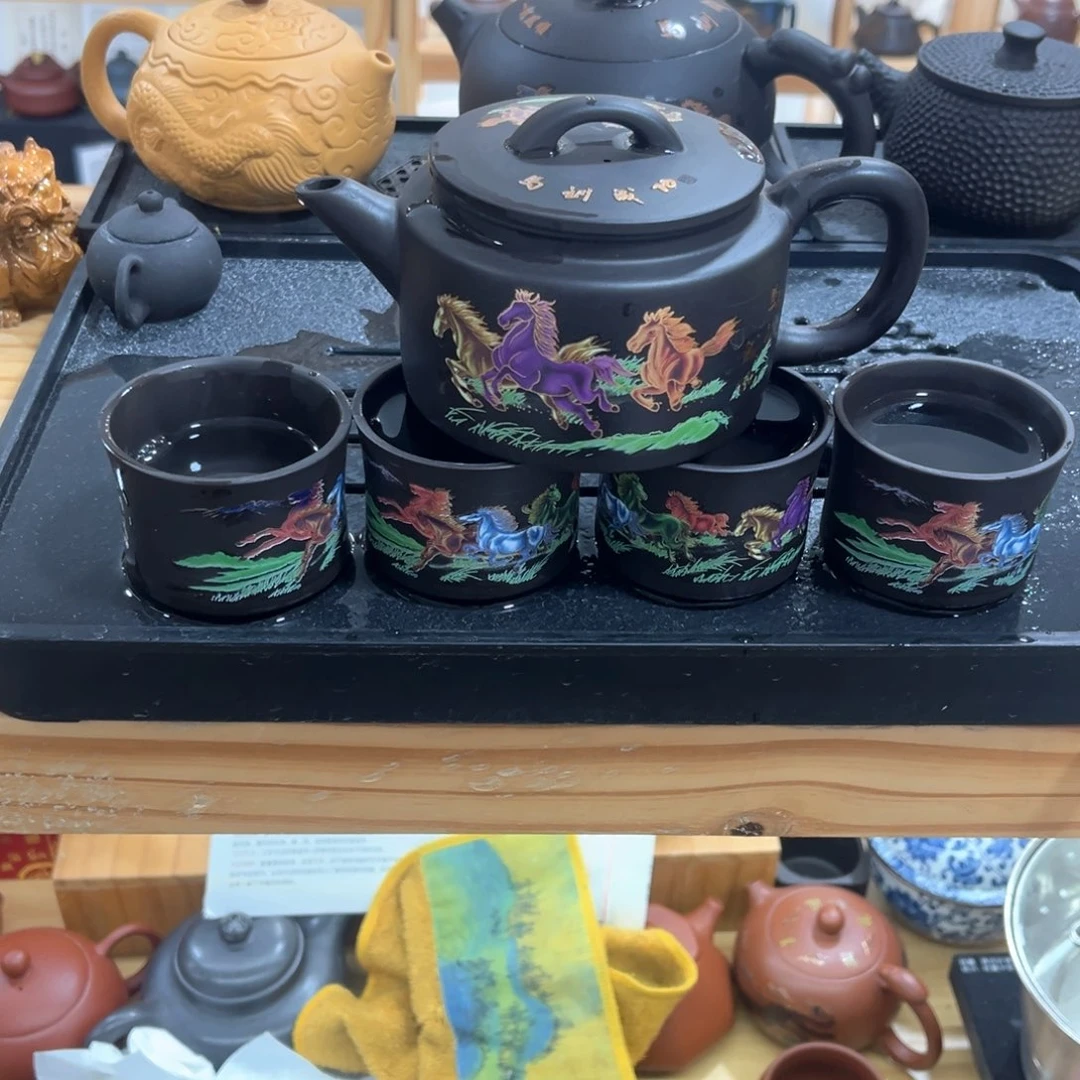 茶杯紫砂一壶4杯123