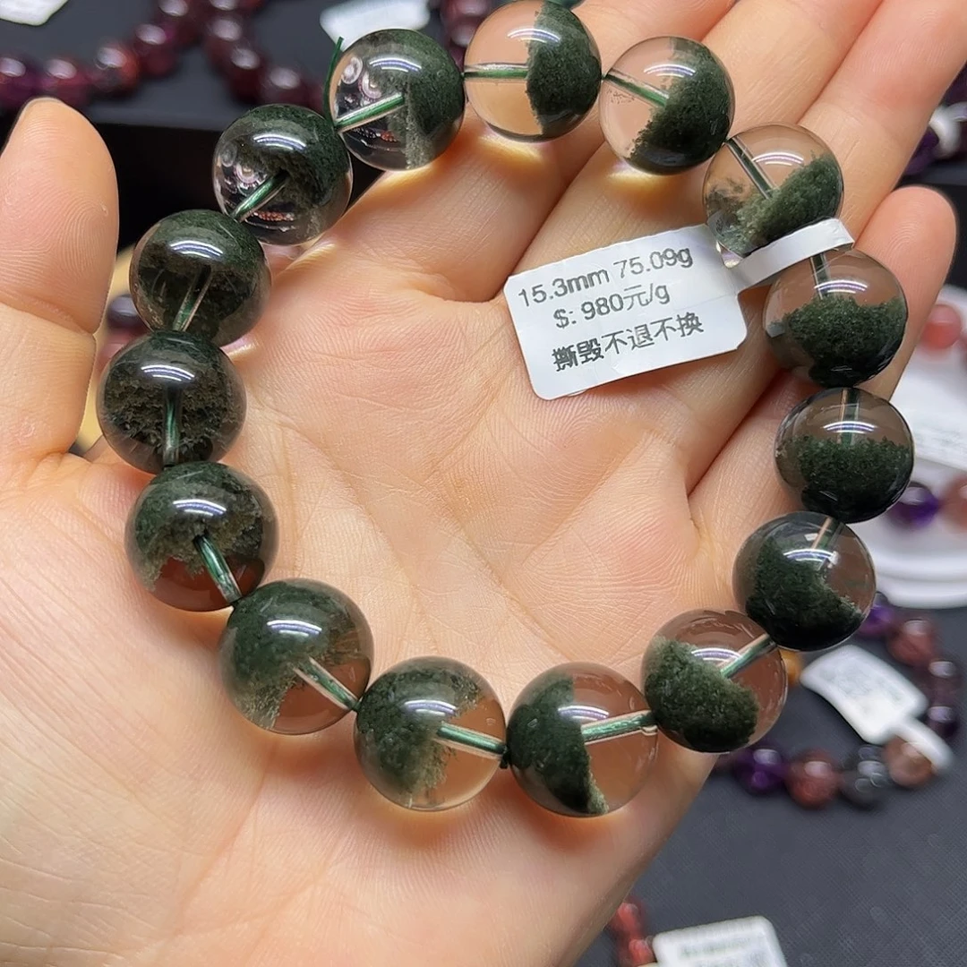 水晶手链未镶嵌天然水晶