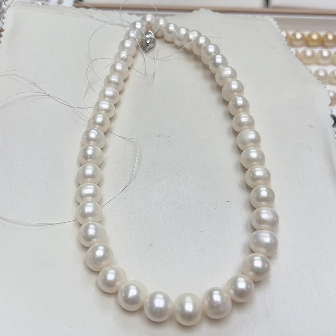 未镶嵌淡水珍珠颈饰9-11内 无核