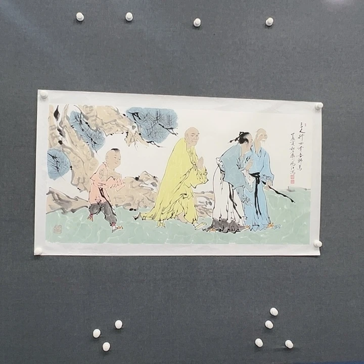 国画书画作品多次