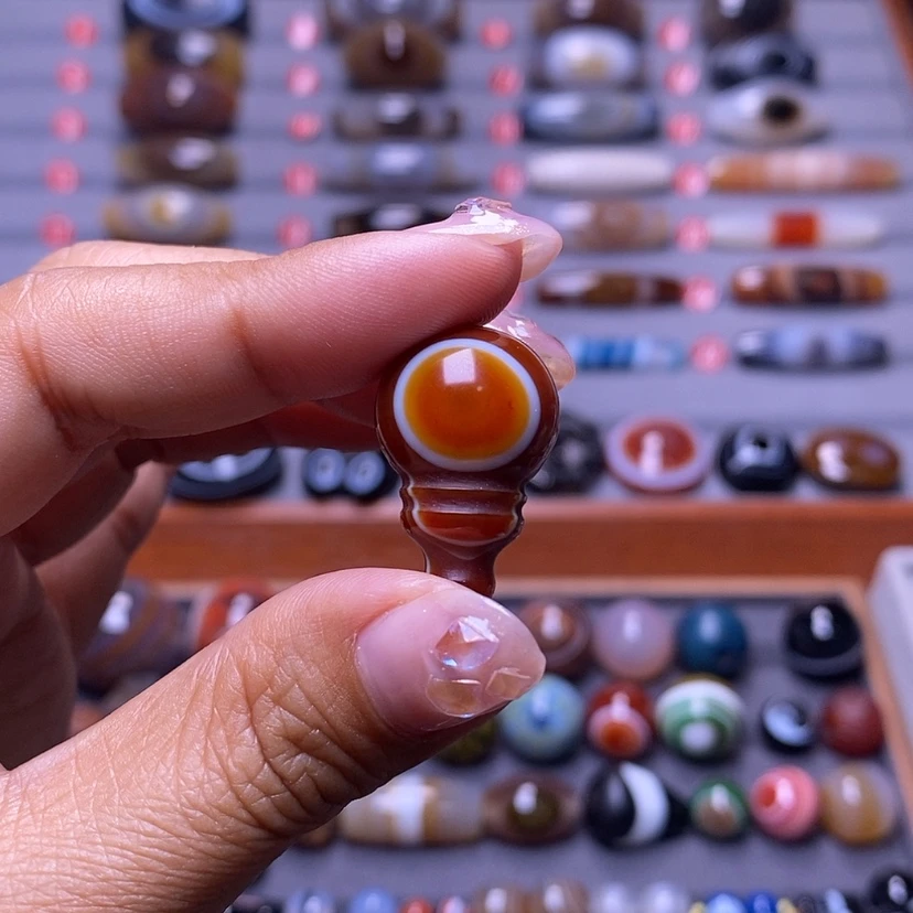 【闪购商品】玛瑙/玉髓未镶嵌珠宝半成品苗**喵