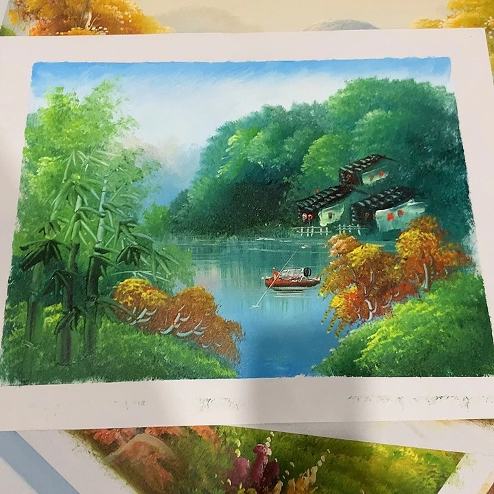 油画30*40手绘油画