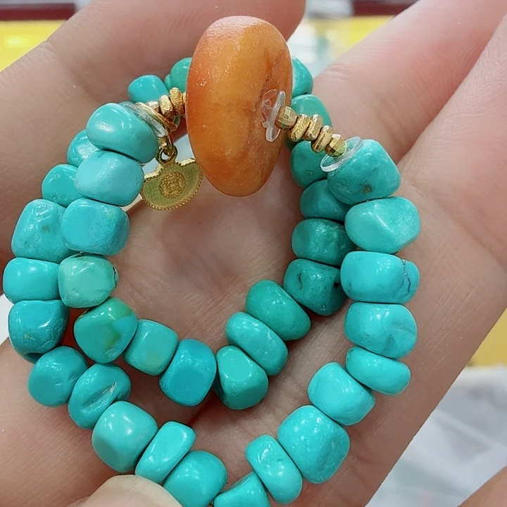 绿松石未镶嵌配饰