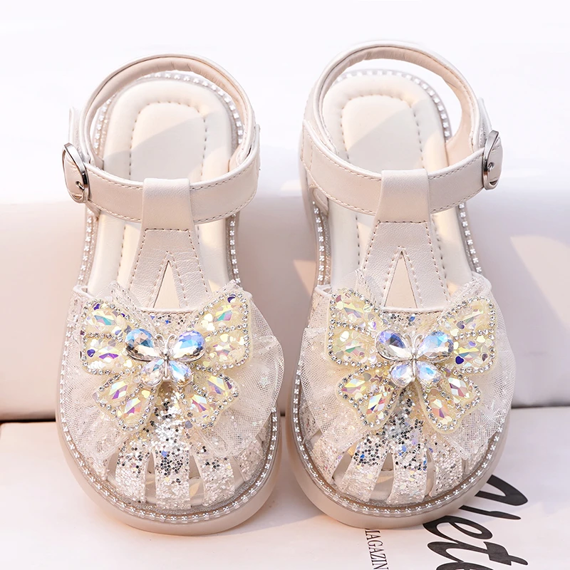 女童凉鞋公主鞋儿童可爱小女孩鞋子中大童软底鞋2025夏季新款