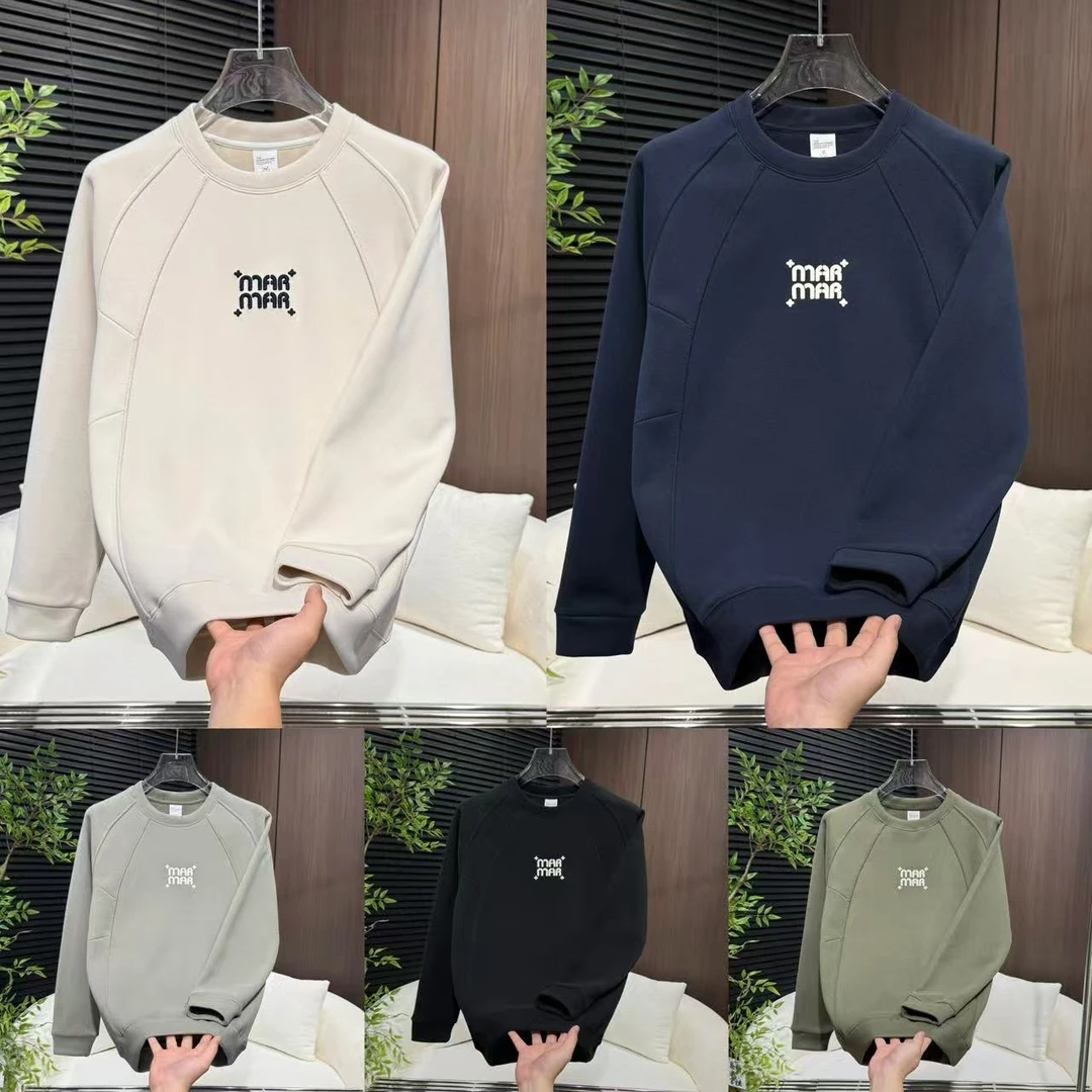 【退货补运费】遇见轻奢冬季新品男士云朵绒结构卫衣8332