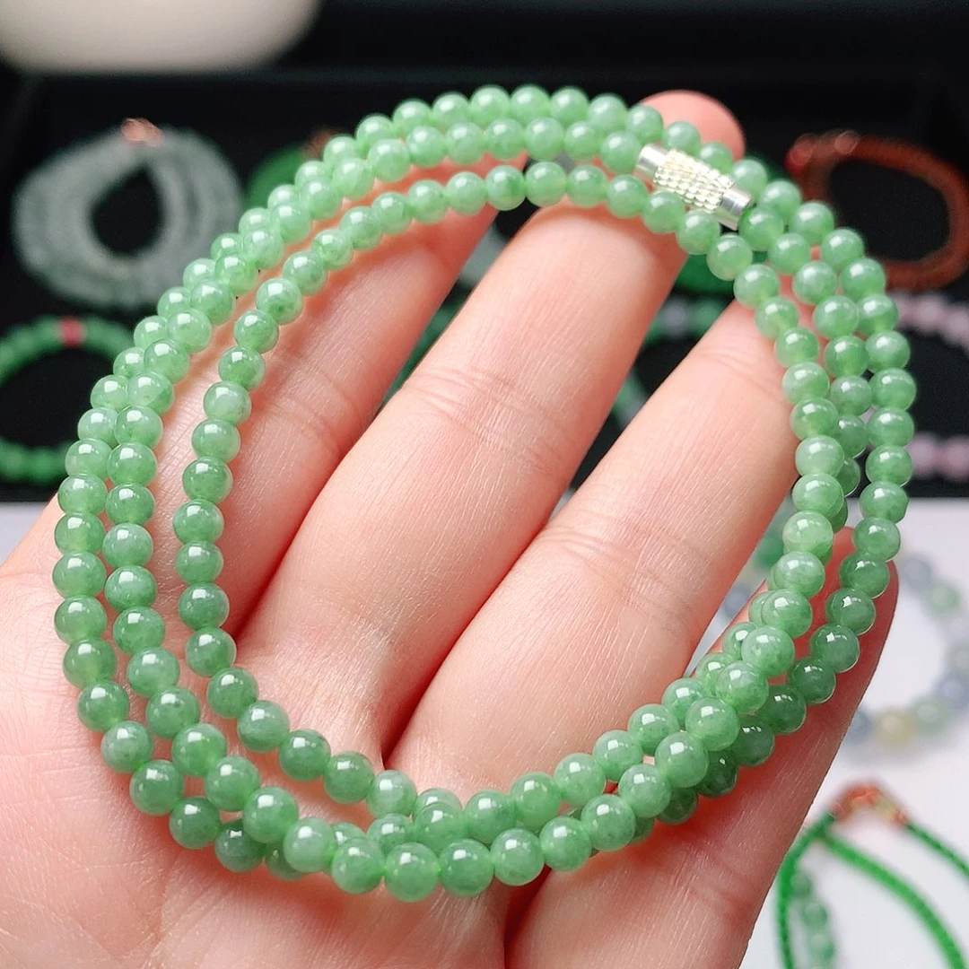 翡翠未镶嵌手链翡翠