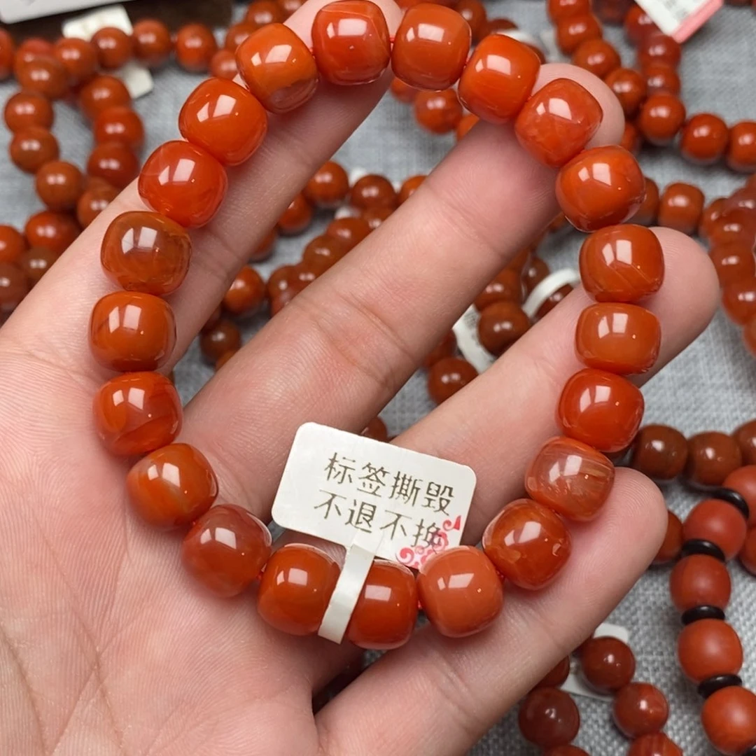未镶嵌手串南红玛瑙11mm