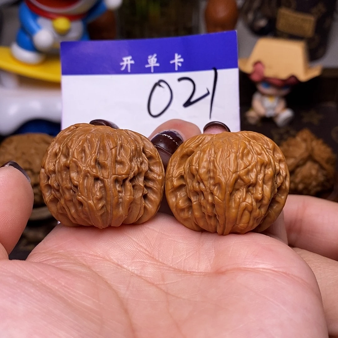 吊坠桃核文玩核桃磨盘36微修n