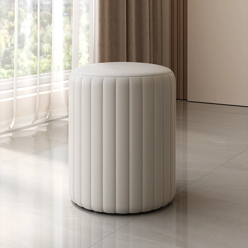 轻奢优质西皮小圆凳高级凳子一个