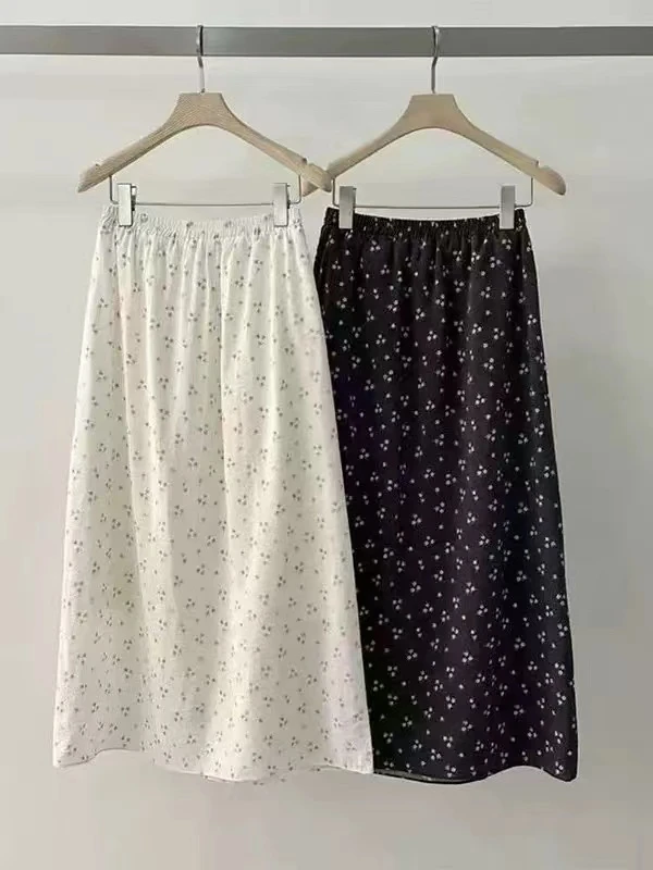 东大门小碎花半裙