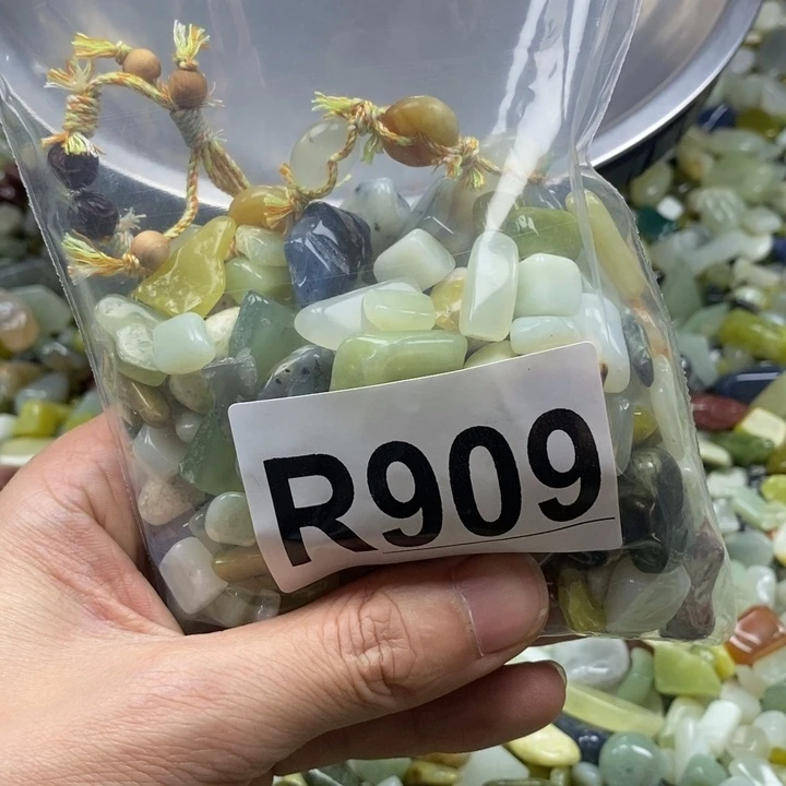 蛇纹石玉未镶嵌鱼缸石