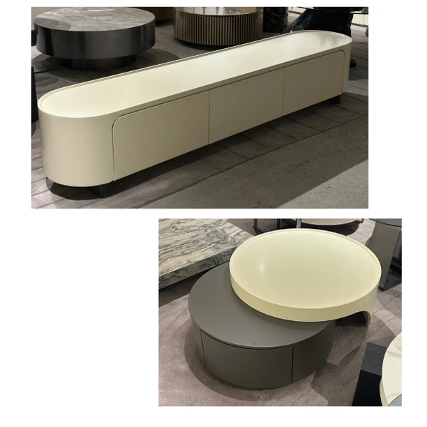 【春哥严选】清样-意式极简电视柜茶几