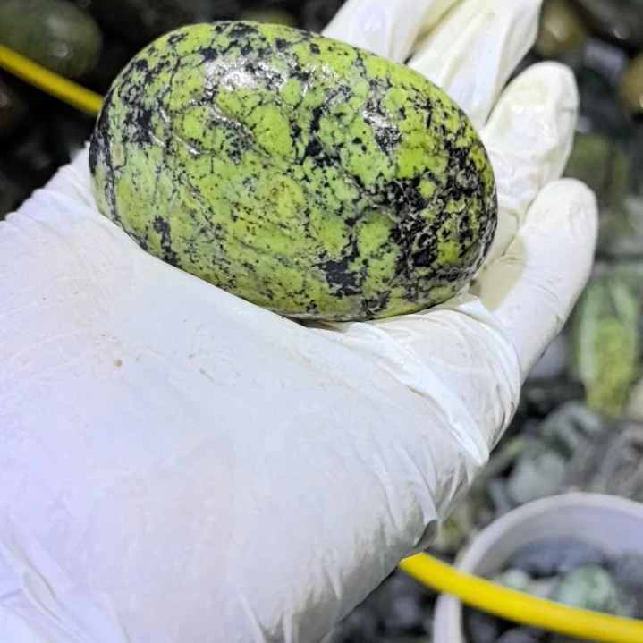 轻***舟木藏玉药王石原石一个