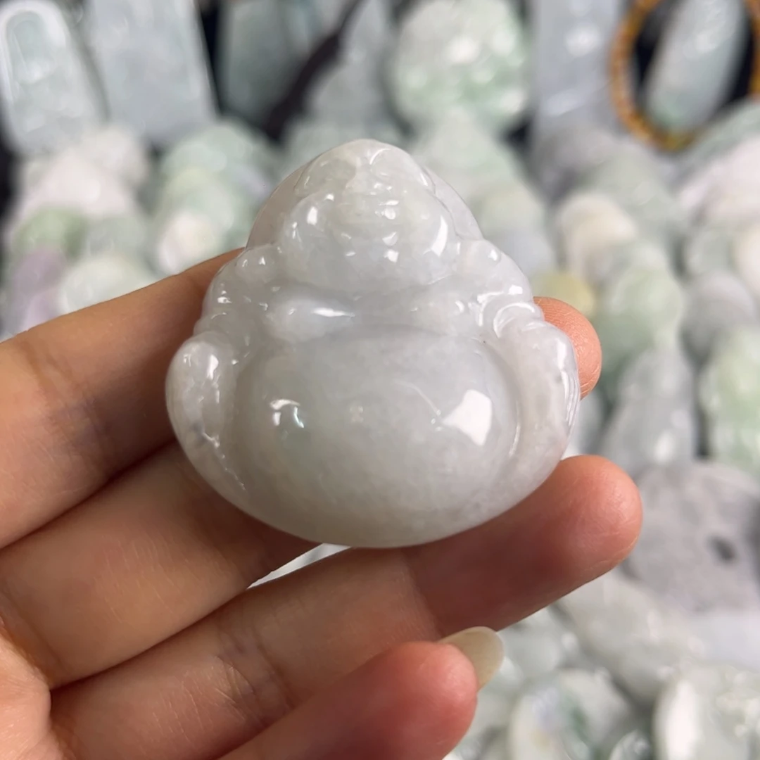翡翠未镶嵌吊坠(不含链)瑕疵