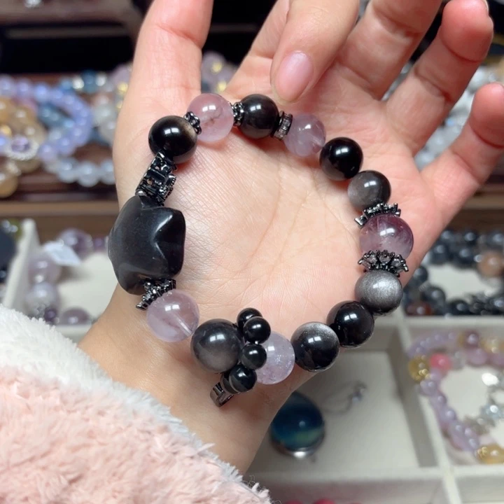 水晶手链未镶嵌金薇薇