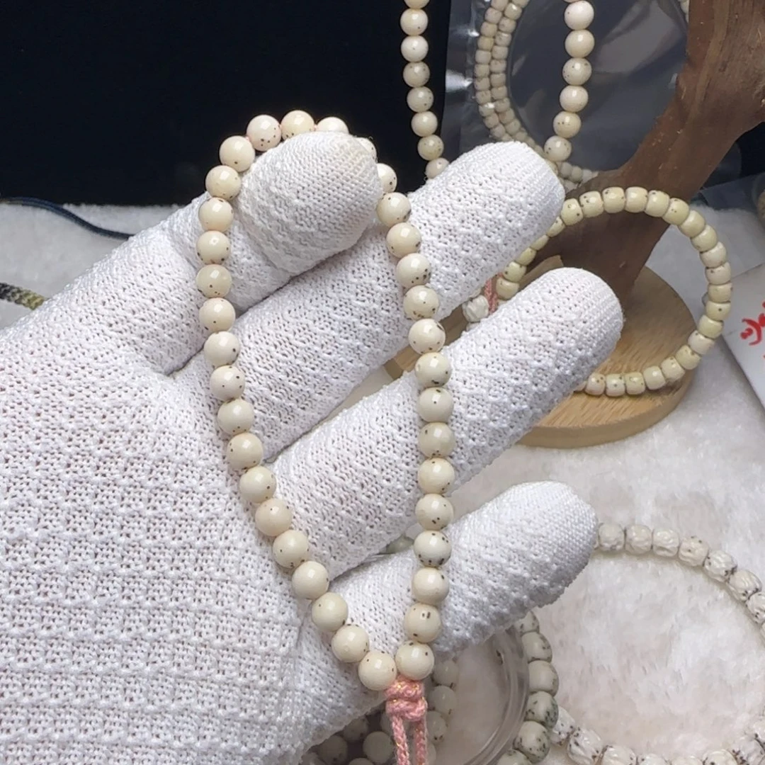 手串星月菩提6圆玉化冰糖豆数星星手持