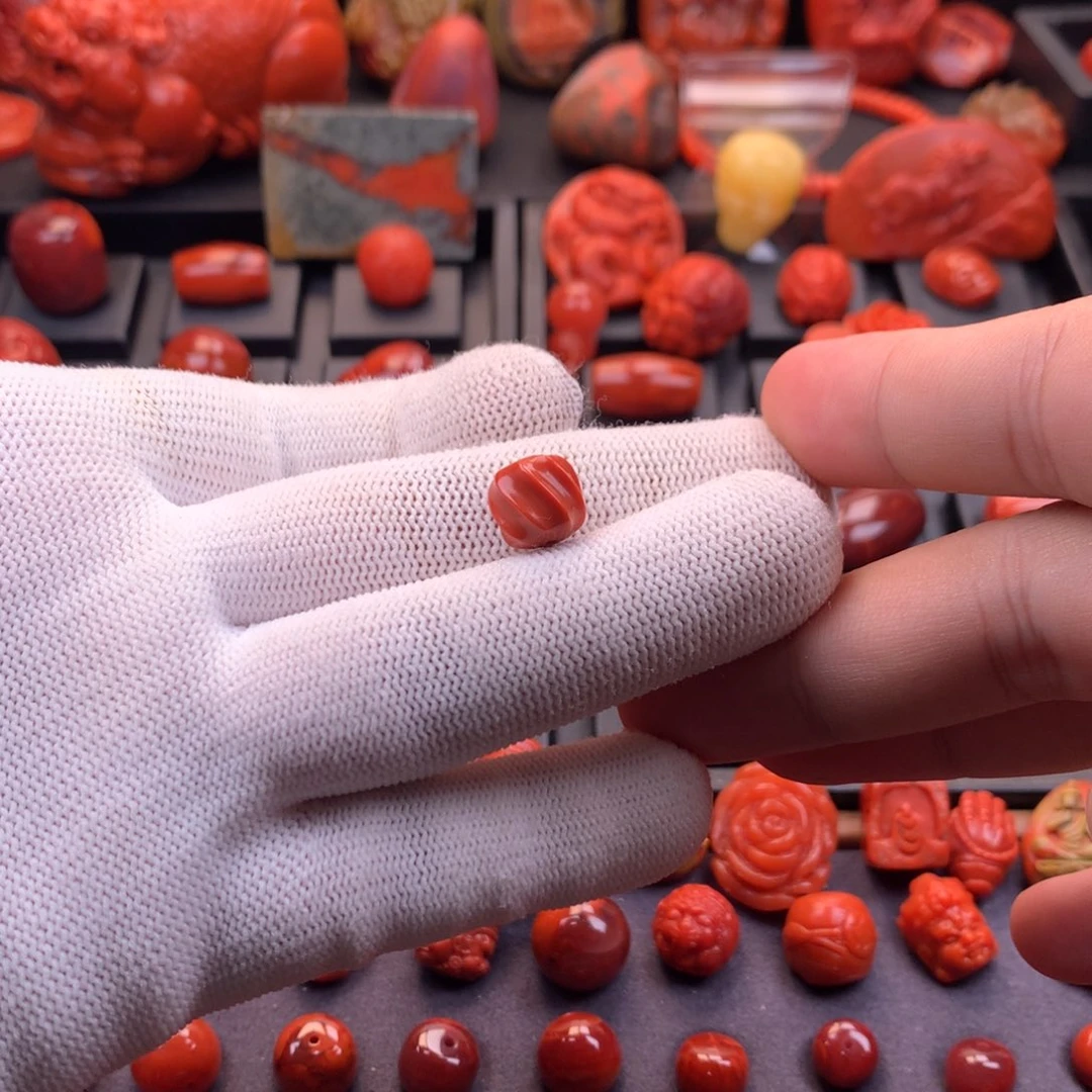 南红玛瑙未镶嵌【传仁】精工满色满肉转运珠10.6mm