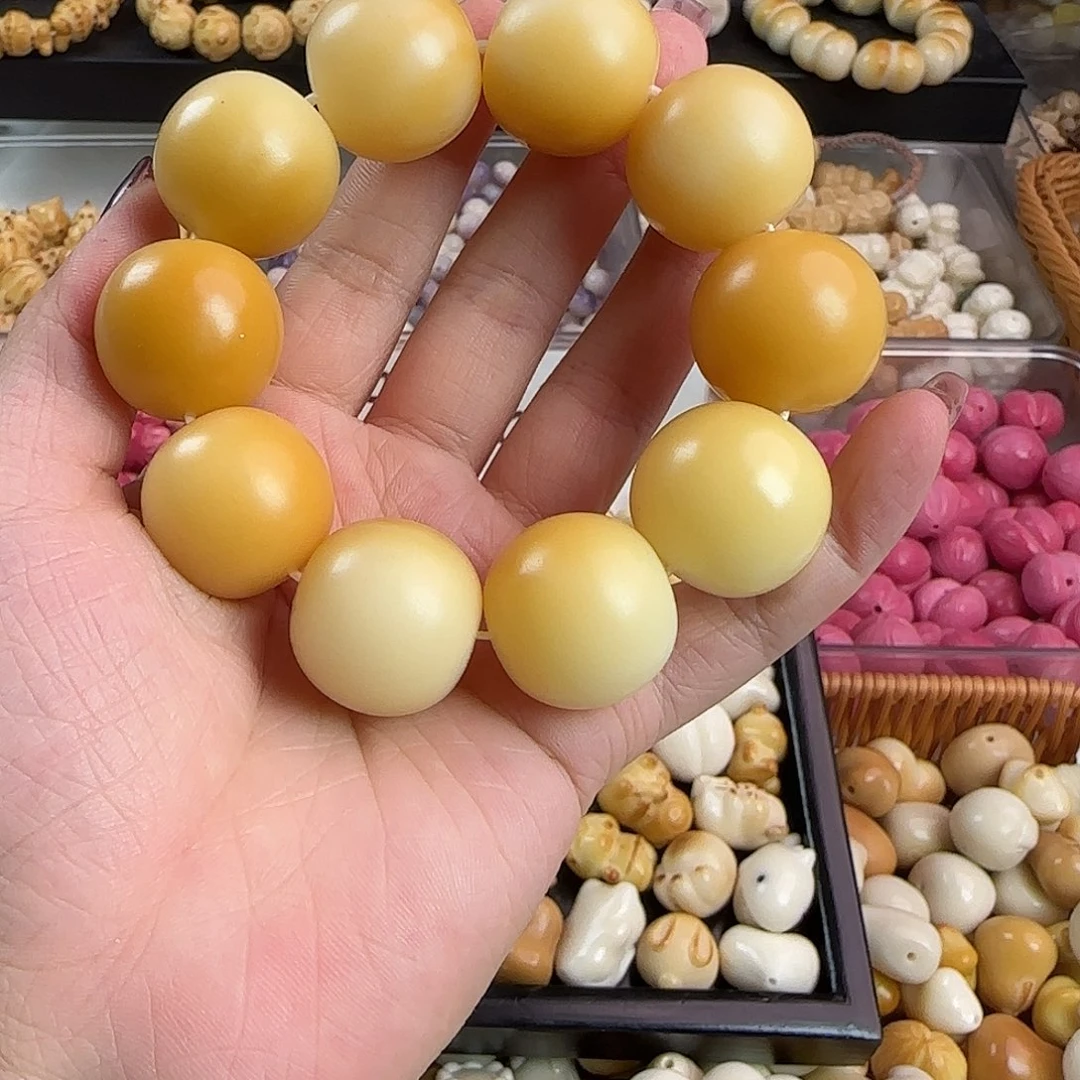 菩提根/象牙果手串卡23干磨橘苹果1串